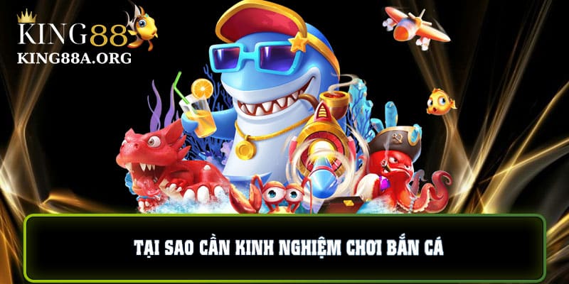 Tại sao cần kinh nghiệm khi chơi bắn cá